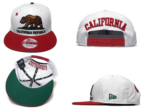 WTB Topi New Era Ori/KW California Republic!