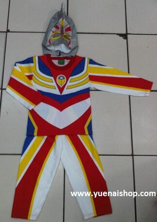 Jual setelan anak gambar  logo Superhero  baju  kostum 