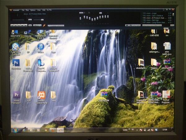 dijual acer lcd AL1516 murah monitor