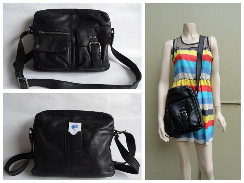 TAS SECOND BEKAS BRANDED FOSSIL DECKER COMMUTER