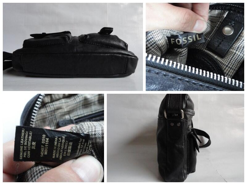 TAS SECOND BEKAS BRANDED FOSSIL DECKER COMMUTER