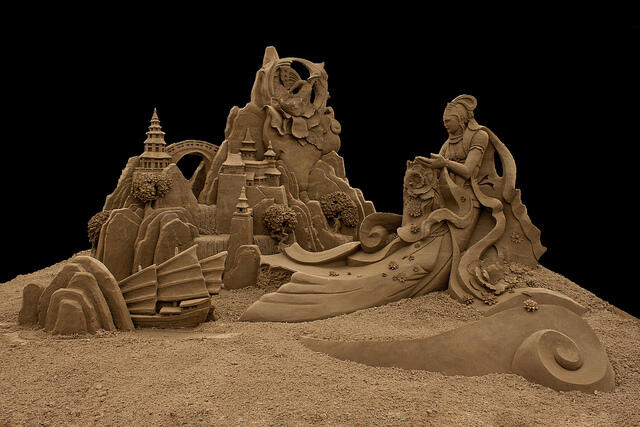 Karya seni dari pasir yang &quot;AMAZING&quot;
