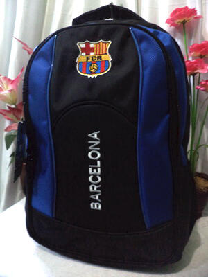 Tas Laptop Bola Bahan Polyester Tebal