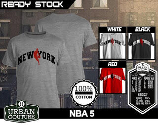 T-SHIRT KAOS DISTRO NBA BASKETBALL ( MIAMI HEAT LAKERS ETC) & SLAMDUNK READY STOCK !!