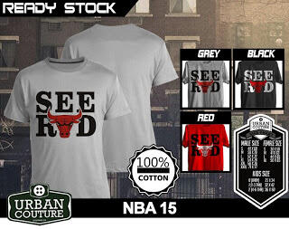 T-SHIRT KAOS DISTRO NBA BASKETBALL ( MIAMI HEAT LAKERS ETC) & SLAMDUNK READY STOCK !!