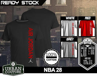 T-SHIRT KAOS DISTRO NBA BASKETBALL ( MIAMI HEAT LAKERS ETC) & SLAMDUNK READY STOCK !!