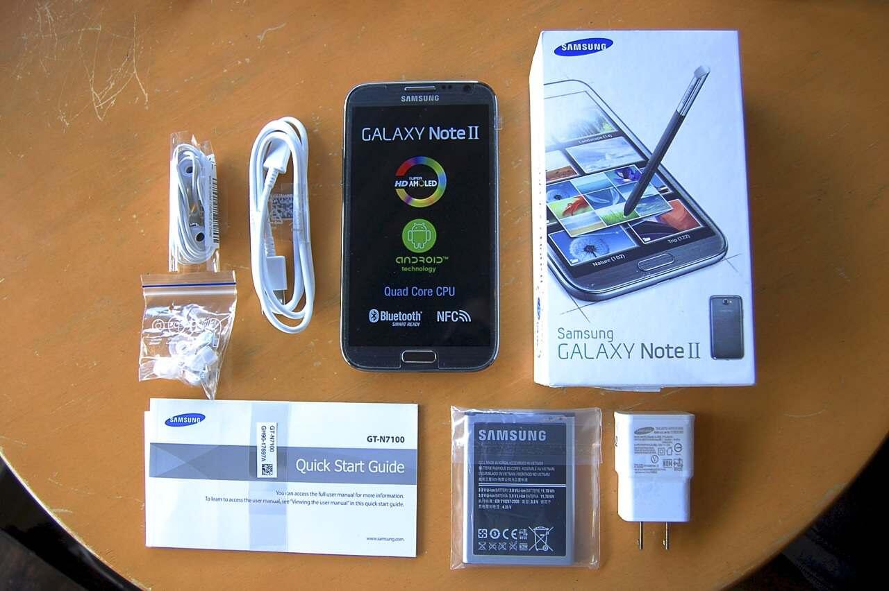 Jual Samsung Galaxy Note 2 hrg;1.750 rb