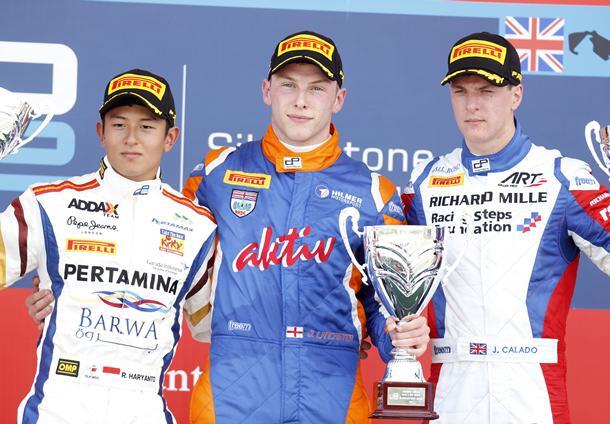 Luar Biasa, Rio Haryanto Kembali Naik Podium di GP 2 Silvertone
