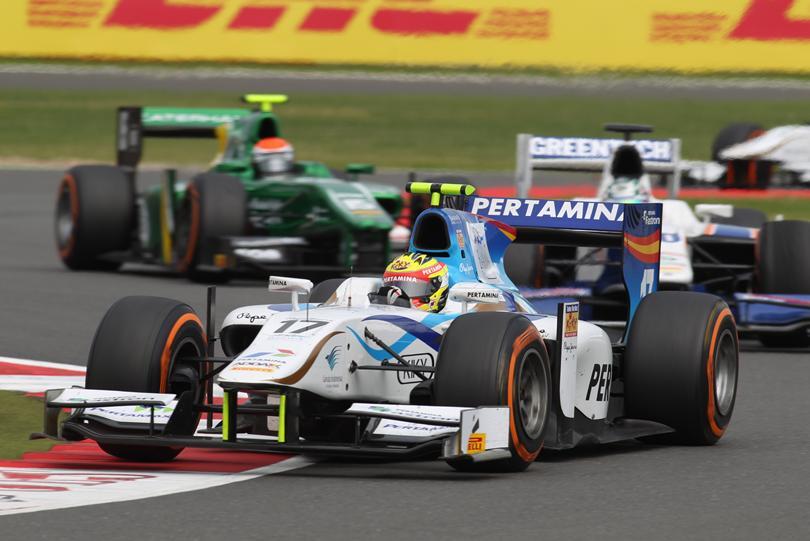 Luar Biasa, Rio Haryanto Kembali Naik Podium di GP 2 Silvertone