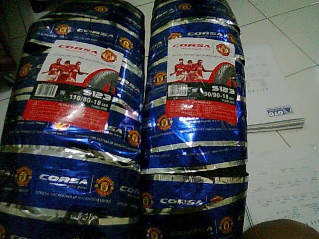 Terjual HARGA GROSIR BAN LUAR MOTOR MERK > CORSA, MICHELIN 