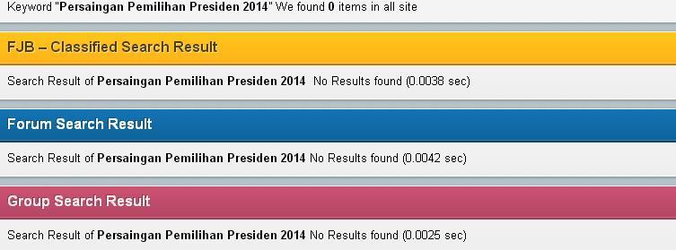 Persaingan Pemilihan Presiden 2014