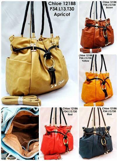 PROMO Tas Kulit, Rajut dan Tas Bermerk (Prada, ZARA, CHLOE, BOURZU, FURLA))