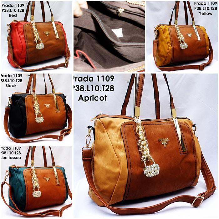 PROMO Tas Kulit, Rajut dan Tas Bermerk (Prada, ZARA, CHLOE, BOURZU, FURLA))