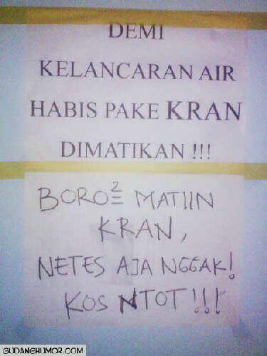 DERITA ANAK KOST