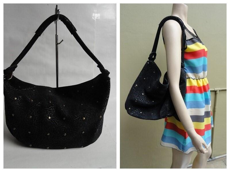 TAS SECOND BEKAS BRANDED VICTORIA'S SECRET , TOCCO WRISTLET , NO BRAND LEATHER HOBO