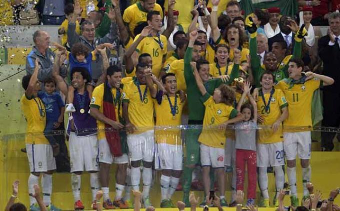 Brasil Juara Piala Konfederasi Tiga Kali Berturut-turut