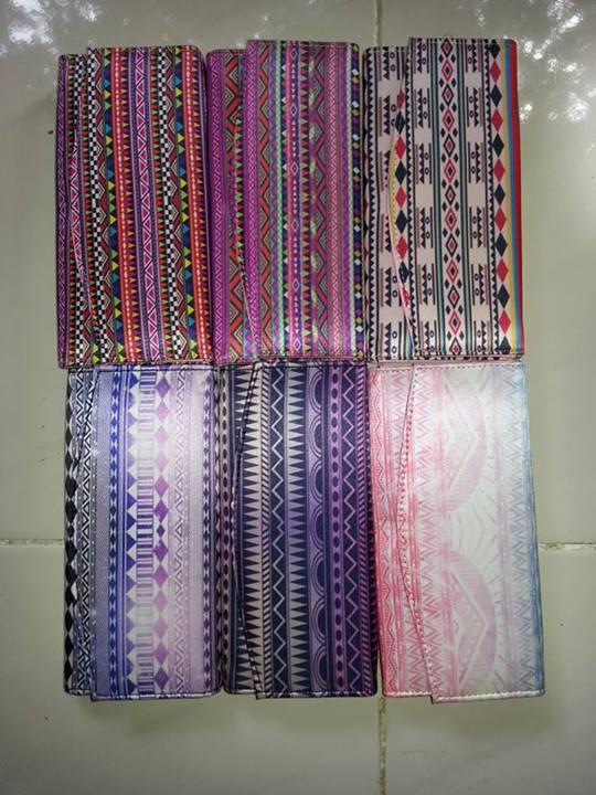 DIJUAL DOMPET PRINTING CEWE DAN COWO BISA COSTUM JUGA LOH