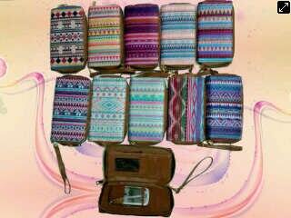 DIJUAL DOMPET PRINTING CEWE DAN COWO BISA COSTUM JUGA LOH