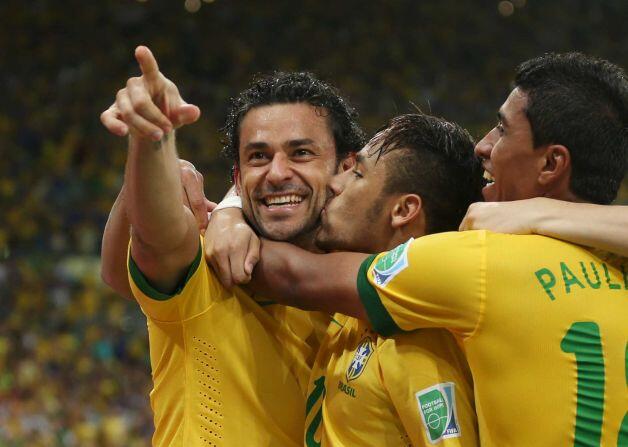Photo-photo kemenangan Brazil di piala Konfederasi