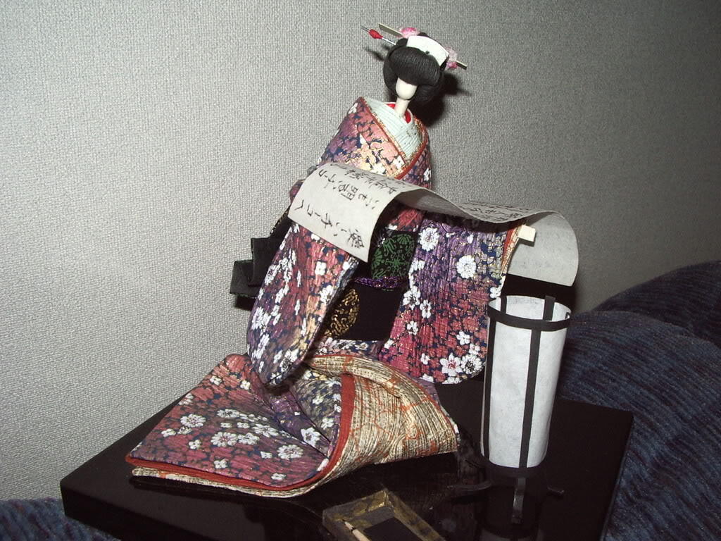 Kurumie Washi Ningyo , Kerajinan Boneka Kertas Jepang