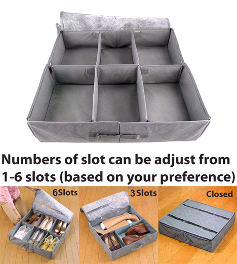 Bamboo Shoe Storage box