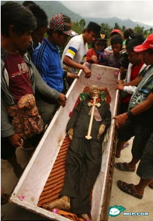 Ritual Mengganti Baju Leluhur di Tana Toraja (Pic inside)