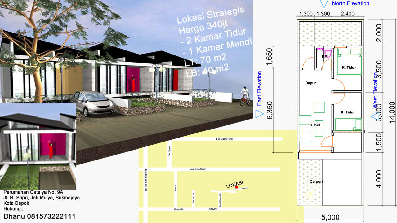 Rumah Jatimulya Depok