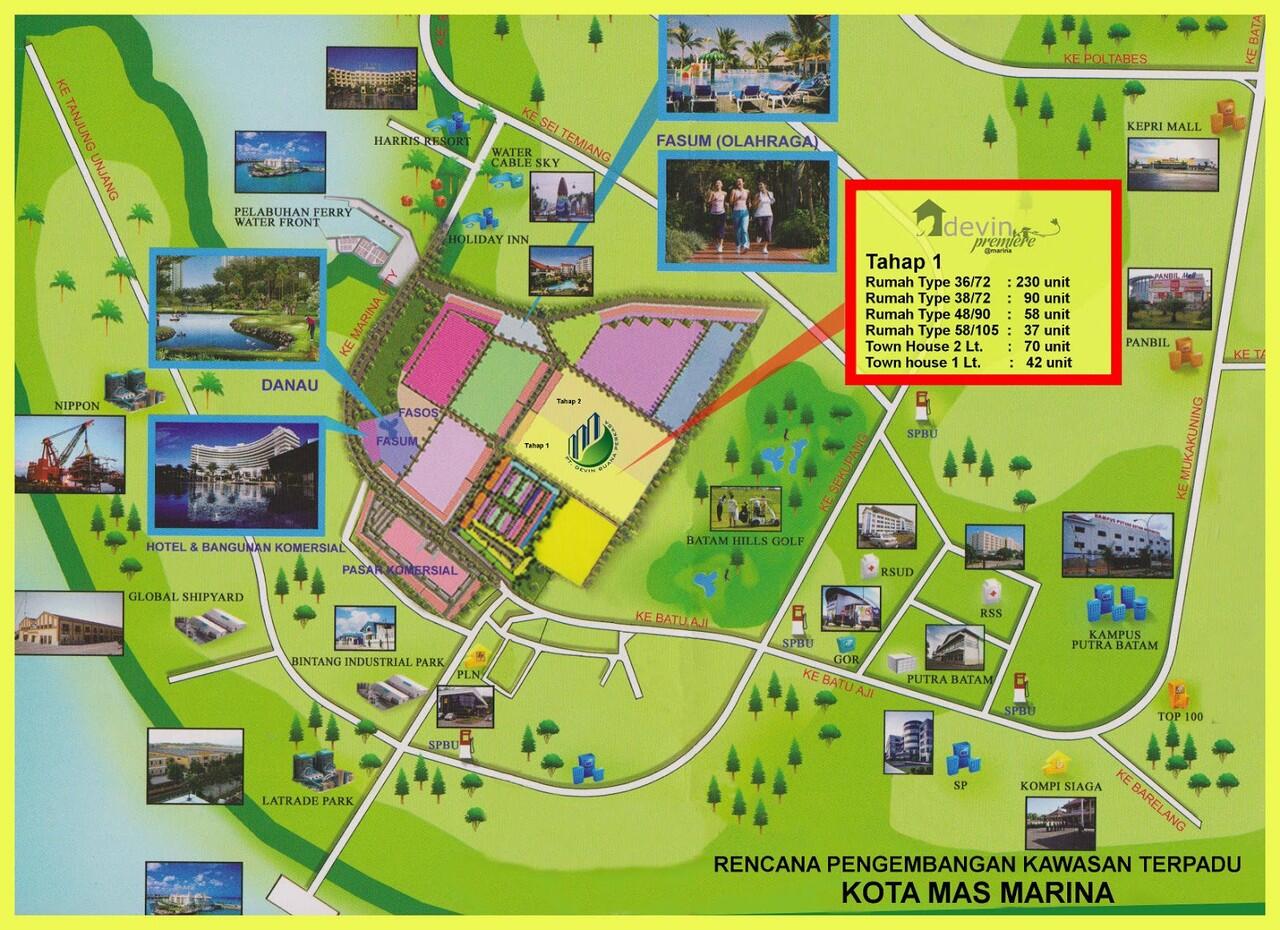 Perumahan Devin Premiere di MARINA CITY BATAM - Promo Juli
