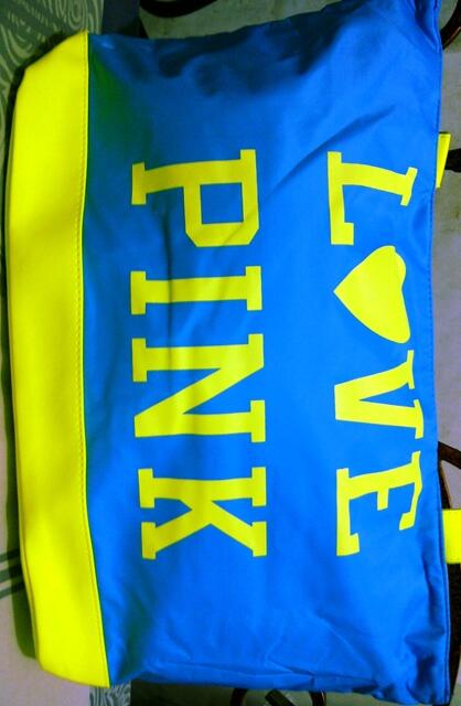 neon bag abstrak motif