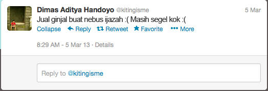 &#91;MASIH&#93; Obrolan Seputar Twitter dan Akun SBY !!