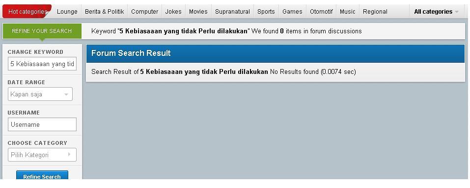 5 Kebiasaaan Yang Tidak Perlu Dilakukan