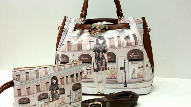 Tas Fashion Wanita Furla Super Set Lukis