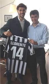 Fernando Llorente menggunakan nomor punggung 14 di Juventus
