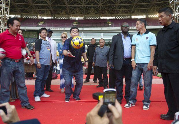 Maradona Lebih Enjoy Selama di Surabaya