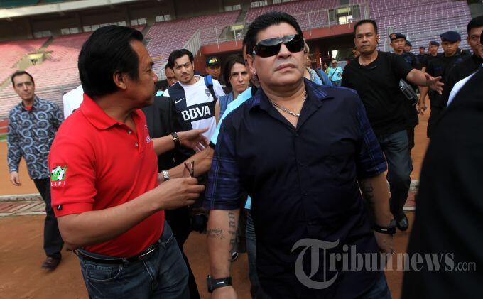 Maradona Lebih Enjoy Selama di Surabaya