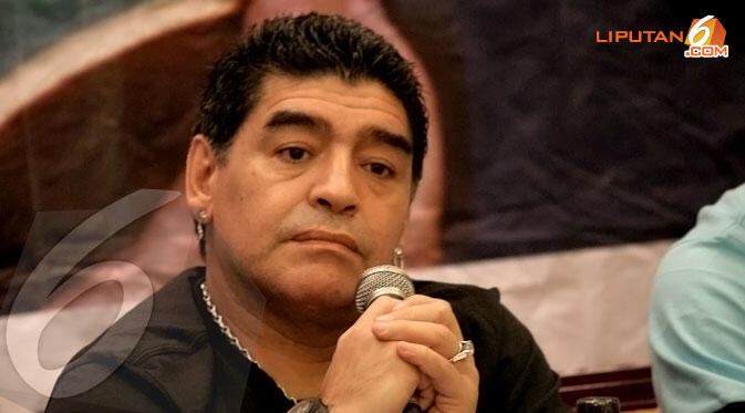 Maradona Lebih Enjoy Selama di Surabaya