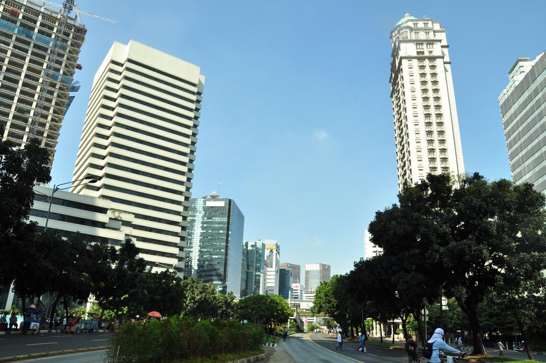 Jakarta Pada saat CAR FREE DAY