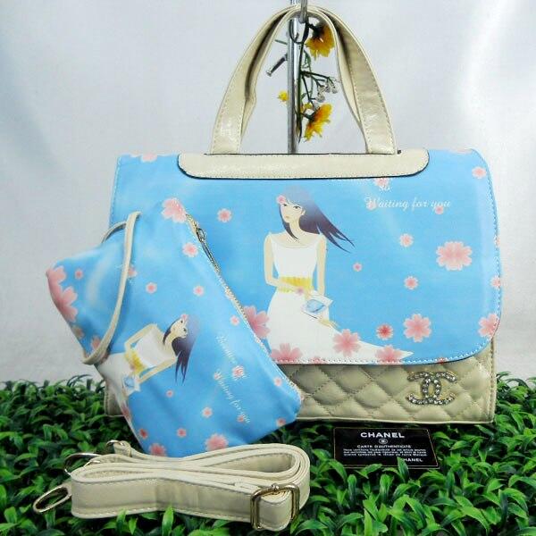 CREM 2013 LUKIS+DOMPET - TAS CHANEL LUKIS FLAP
