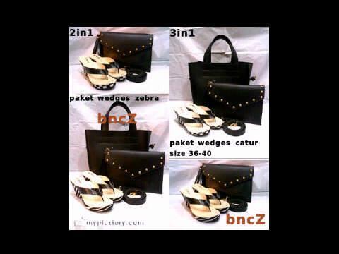Paket tas amplop dan zara