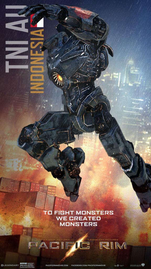 Ternyata ada jaeger dari INDONESIA di film PACIFIC RIM gan !!!!