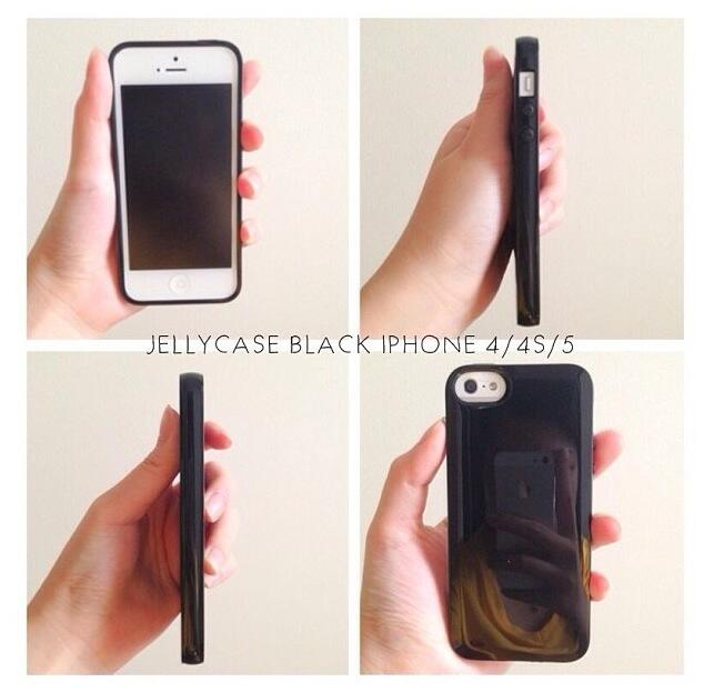 Jellycase Iphone 5/4/4s, ipad mini,samsung note2,S4,ipod5 transparant/bumper case