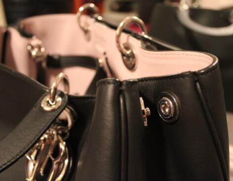 Tas/Bag Dior seri Diorissimo Second Medium Beige-Pink Kwalitas Premium