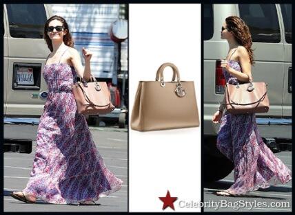 Tas/Bag Dior seri Diorissimo Second Medium Beige-Pink Kwalitas Premium