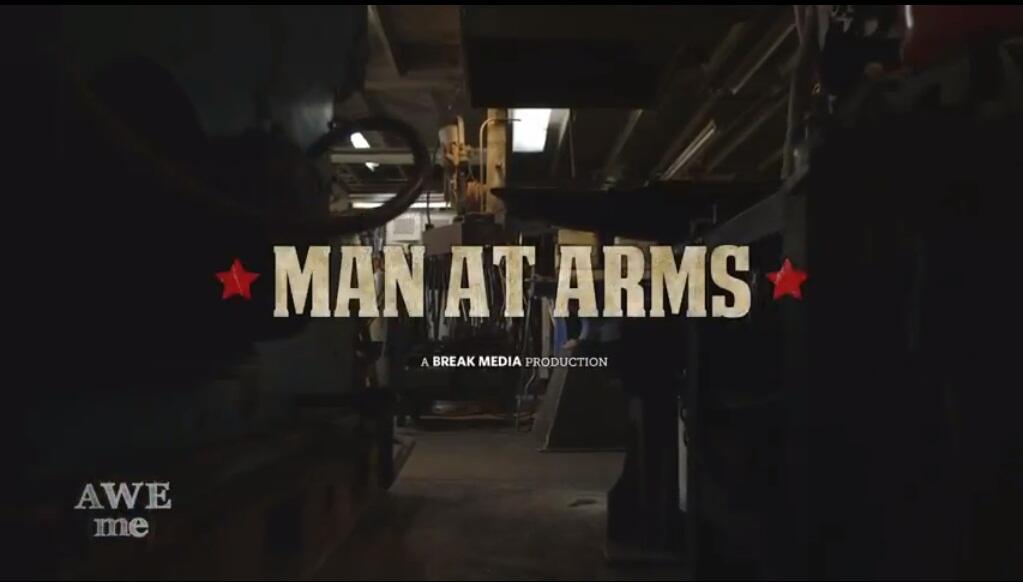 MAN AT ARMS - Acara membuat senjata2 dari Game dan Film