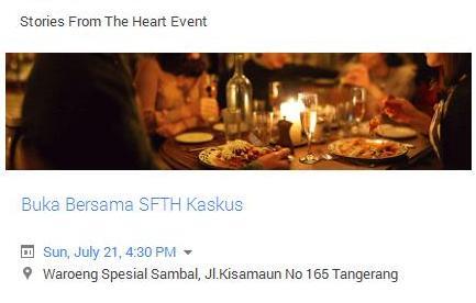 Buka Bersama SFTH Kaskus