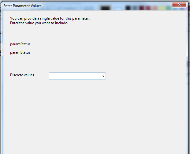 Passing Parameter di Crystal Report