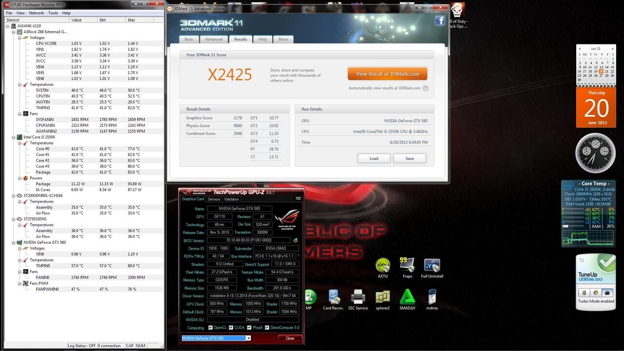 REVIEW MONSTER JADUL EVGA GTX 580 SC