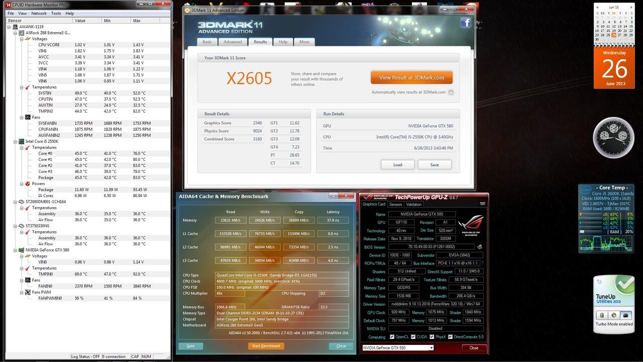 REVIEW MONSTER JADUL EVGA GTX 580 SC