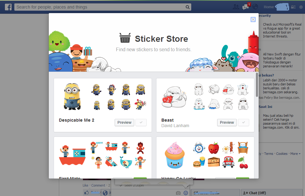 Facebook Tes Laman Login Baru, Ini Penampakannya