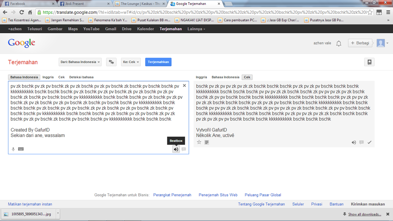 Google Transalte Bisa BEATBOX &#91;NO HOAX&#93;